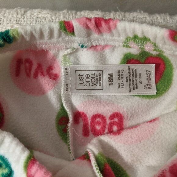 Carter's Winter Pajamas, 18 Months - Picture 2 of 2